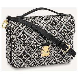 Sac Louis Vuitton Metis MM Jacquard Gris Gris