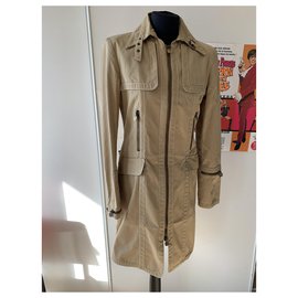 Fendi-Trench coats-Beige