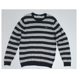 Lacoste Sweaters Grey Dark grey