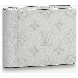 Louis Vuitton LV Multiple wallet Antartica White