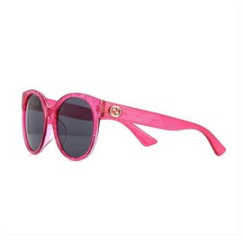 Gucci-GUCCI SUNGLASSES PINK NOVO-Rosa