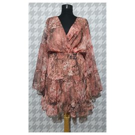 Autre Marque Robe FOREVER UNIQUE Multicolore Polyester Multicolore