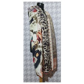 Autre Marque-Bufandas de seda-Multicolor