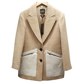 Trussardi Wool coat Beige