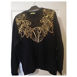 Versace Jeans sweatshirt Black Yellow