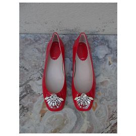 Furla Ballet flats Red