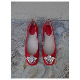 Furla-Zapatillas de ballet-Roja