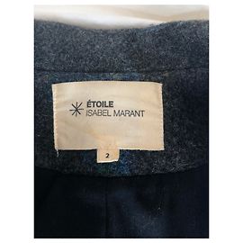 Isabel Marant Etoile Mäntel, Oberbekleidung Grau