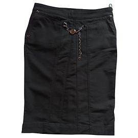 Falda lápiz negra Gucci Negro