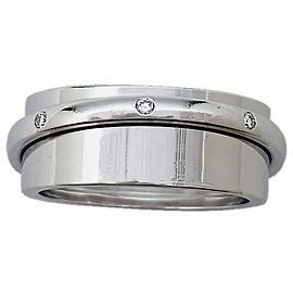 Dinh Van ring, "Ariane", WHITE GOLD, diamants. Other