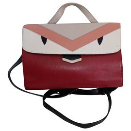 Fendi-Handbags-Red,Beige,Khaki