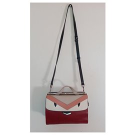 Fendi-Handbags-Red,Beige,Khaki