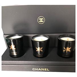 Chanel Kerzenbox Schwarz