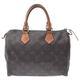 Louis Vuitton-Louis Vuitton Speedy 25-Castaño