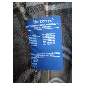 Burberry-Parka vintage t burberry para mujer 40-Caqui