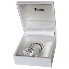 Poiray Allianz "Pearl Hearts" Silber