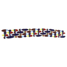 Cotélac sciarpe Multicolore