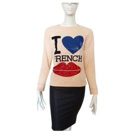 JC De Castelbajac Sweatshirt Fleisch