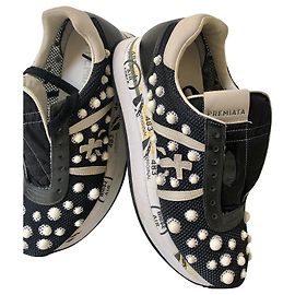 Autre Marque Prematia Sneakers Navy Blue Cloth Navy blue