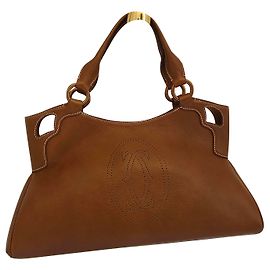 Bolsa cartier marcello Marrom