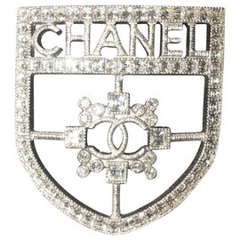 Chanel-2016 Broche Swarovski-Argenté