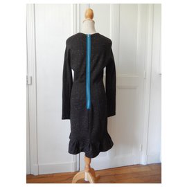 Carven-robe marron XL Carven-Marron
