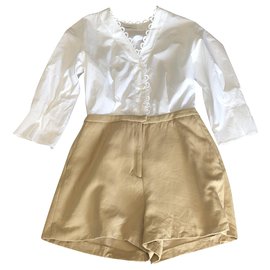 Sandro Monos Blanco Beige