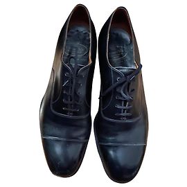 Autre Marque Church's Consul Black Leather Lace Ups Black