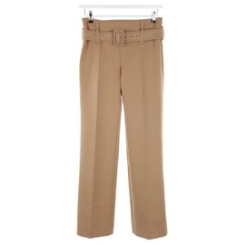 Prada-Pantalones, polainas-Caramelo