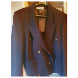Sonia Rykiel-chaqueta de traje-Azul marino