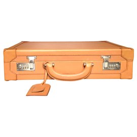 Lanvin-Bags Briefcases-Caramel