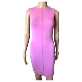 Vestido KOOKAÏ rosa de algodón y elastano Rosa