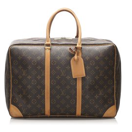 Louis Vuitton-Louis Vuitton Brown Monogram Sirius 45-Brown