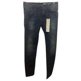 Diesel-Diesel Grupee S Ne Sweat Jeans W25 l30-Blu