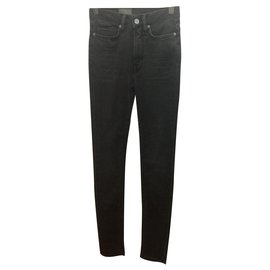 All Saints-Dark Grey Stilt Jeans W24 l29-Grey