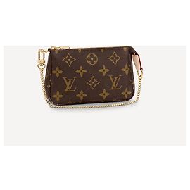 Louis Vuitton Accessoires de mini pochettes LV Marron