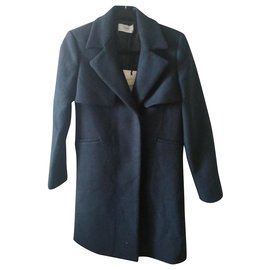Zapa-Coats, Outerwear-Navy blue