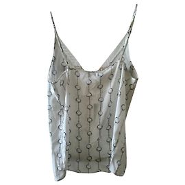 The Kooples algemas em seda e renda Branco