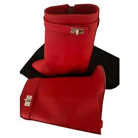 Chaussons Givenchy Shark Rouge