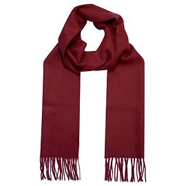 Autre Marque Écharpe écossaise en cachemire rouge Rouge