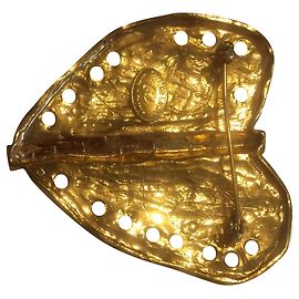 Christian Lacroix cuore spezzato D'oro