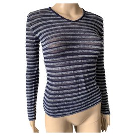 Giorgio Armani Strickwaren Blau