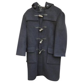 Autre Marque-duffle-coat Original Montgomery t 38-Bleu Marine