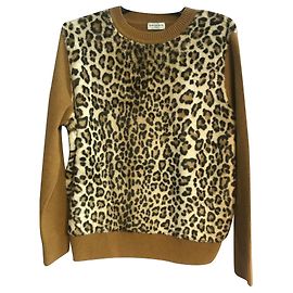 Dries Van Noten Strickwaren Leopardenprint