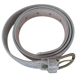 La Fée Maraboutée Belts Grey Eggshell