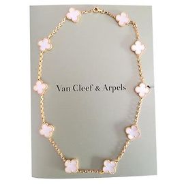 Collar Van Cleef & Arpels Vintage Alhambra Dorado