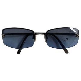 Chanel Oculos escuros Azul