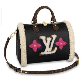 Louis Vuitton-LV Speedy Teddy new-Black