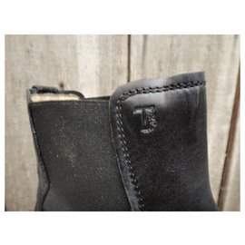 Tod's-Tod's p boots 42,5-Black