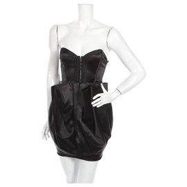 Robe noire Mangano Noir